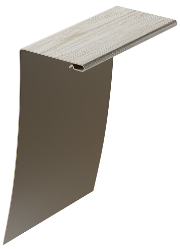 Универсальный околооконный профиль 89/254 мм, Орех купить в Тосно