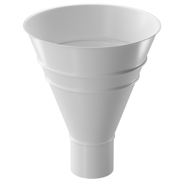 Воронка водосборная Döcke STAL PREMIUM, Пломбир купить в Тосно