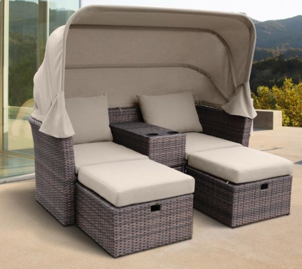 Комплект мебели AFINA плетеной из иск. ротанга AFM-330B Brown купить в Тосно