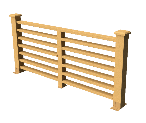 Ограждения декоративное ДПК GRINDERDECO Марсело песчаник купить в Тосно