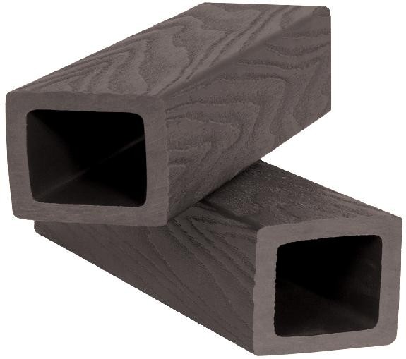 Балясина ДПК Polivan SINGARAJA 3D фактура дерева, темно-коричневый купить в Тосно