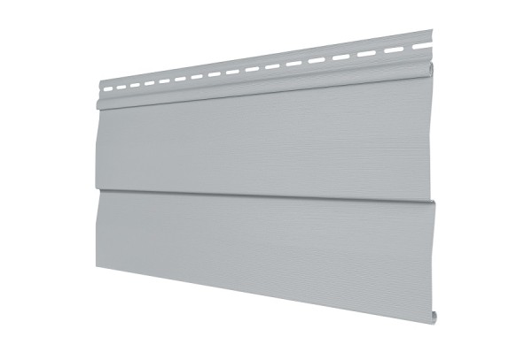 Виниловый сайдинг Tecos - корабельный брус, серый купить в Тосно