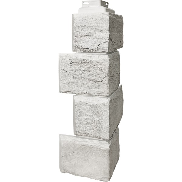 Угол наружный FineBer – “Камень природный” Жемчужный купить в Тосно