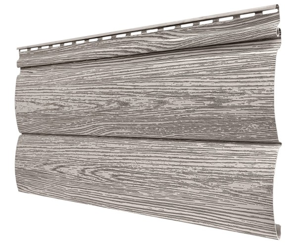 Виниловый сайдинг tecos, серия lux - оцилиндрованный брус двойной, - алтайская берёза купить в Тосно