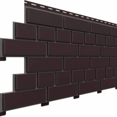 Фасадная панель Доломит Кирпич, Коричневый