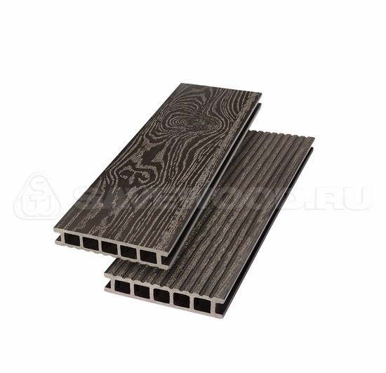 Террасная доска  из ДПКSW Ornus тангенциальный распил темно-коричневый купить в Тосно