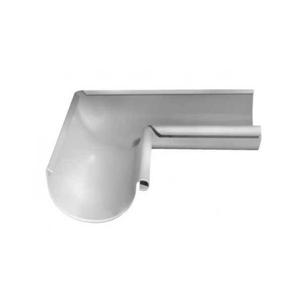 Водосток Grand Line 150x100 – Угол внутренний 90° RAL 9003 купить в Тосно