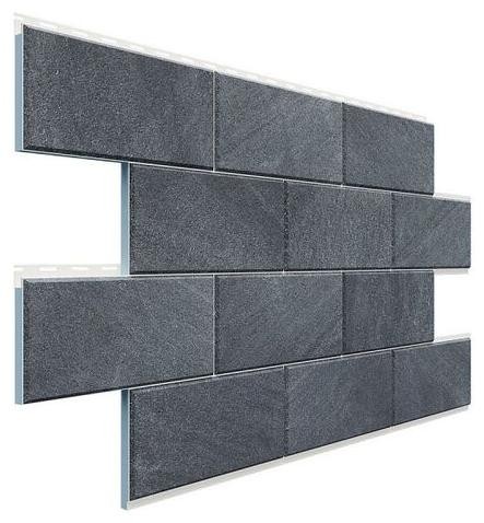 Фасадная термопанель Доломит Дагестанский камень Графит купить в Тосно