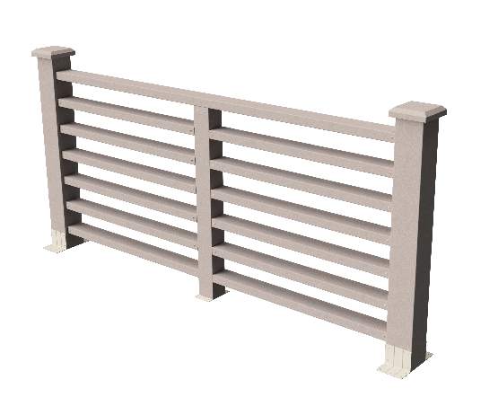 Ограждения декоративное ДПК GRINDERDECO Марсело выбеленый дуб купить в Тосно