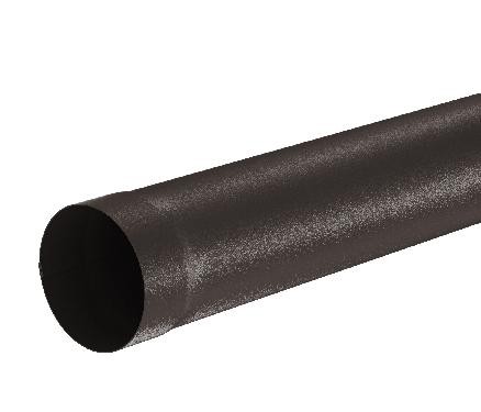 Водосток Aquasistem, Система 150/100 - Труба водосточная 3.00м RR 32 Тёмно-коричневый matt купить в Тосно