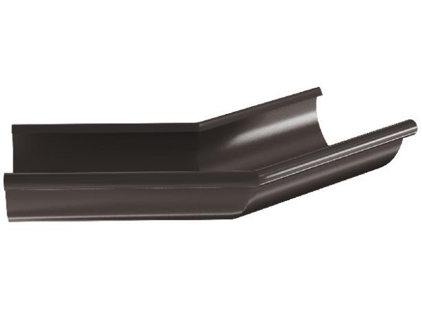 Водосток Aquasistem, система 150/100 - Угол желоба, наружный 135° RR 32 Тёмно-Коричневый купить в Тосно