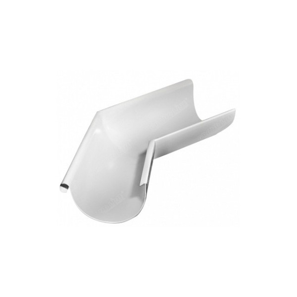 Водосток Grand Line 150x100 – Угол наружный 135° RAL 9003 купить в Тосно