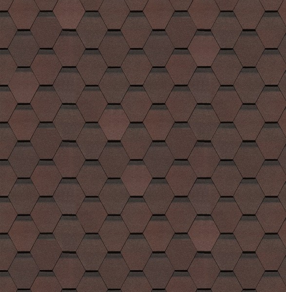 Гибкая черепица Docke, коллекция Шеффилд – Зрелый каштан купить в Тосно