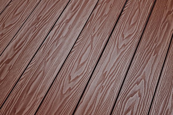 Террасная доска из ДПК Terrapol Смарт 3D Полнотелая с пазом Орех Милано купить в Тосно