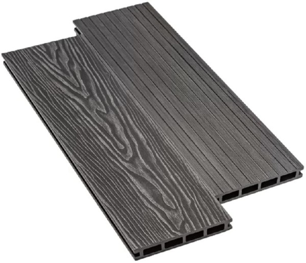 Террасная доска ДПК Deckart Praktik New Графит купить в Тосно