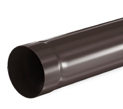 Водосток Aquasistem, система 125x90 - Труба водосточная 3.00м RR 32 Тёмно Коричневый