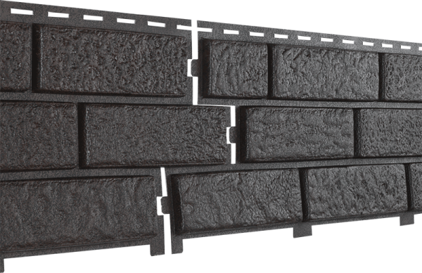 Фасадная панель Ю-Пласт Стоун Хаус Кирпич Коричневый купить в Тосно