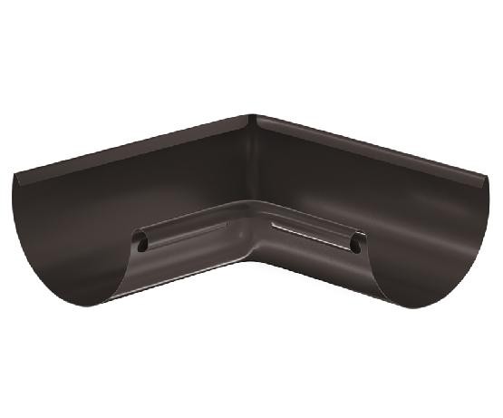 Водосток Aquasistem, система 125x90 - Угол желоба, внутренний 90° RR 32 Тёмно Коричневый купить в Тосно