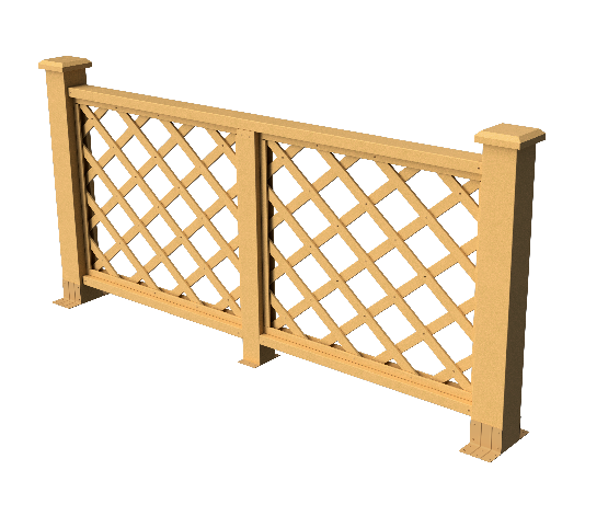 Ограждения декоративное ДПК GRINDERDECO Ламбет песчаник купить в Тосно