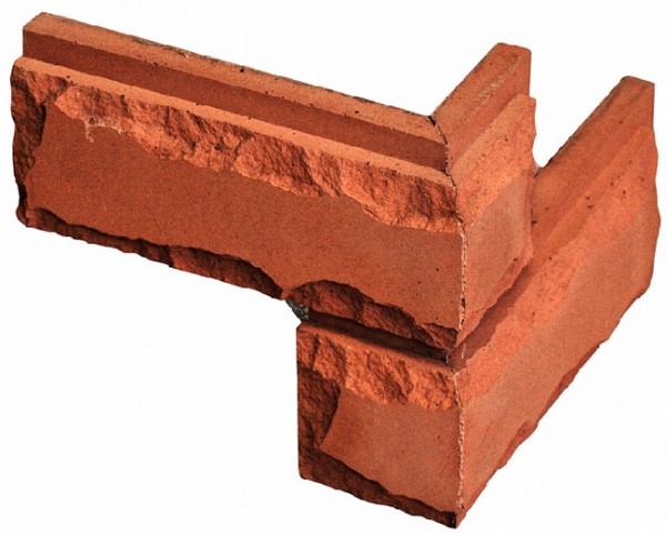 Угловой элемент Кирисс Фасад Колотый кирпич купить в Тосно