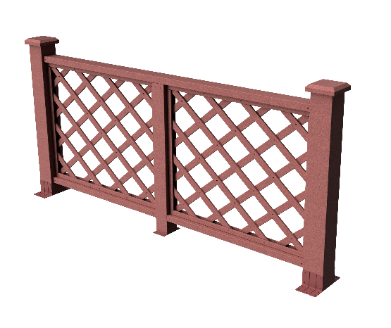 Ограждения декоративное ДПК GRINDERDECO Ламбет мербау купить в Тосно