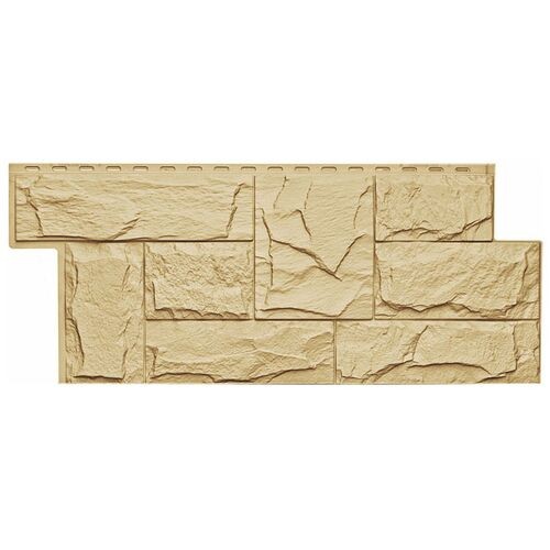 Фасадная панель T-Сайдинг- Гранит Леон ЭКО-1 Амбер купить в Тосно