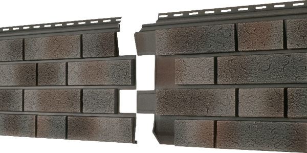 Фасадная панель Ю-пласт Стоун Хаус S-Lock Клинкер Нордик пепел купить в Тосно