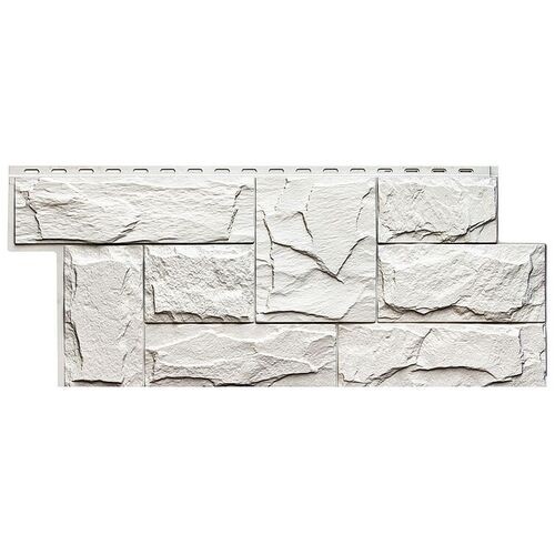 Фасадная панель T-Сайдинг- Гранит Леон ЭКО-1 Уайт купить в Тосно