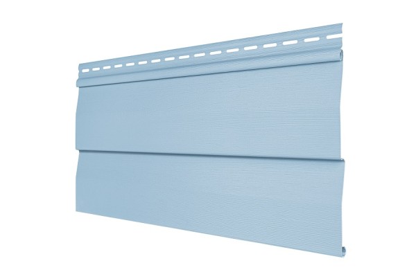 Виниловый сайдинг Tecos - корабельный брус, голубой купить в Тосно