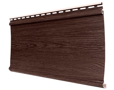 Виниловый сайдинг tecos, серия lux - Облицовочная доска, - итальянский орех