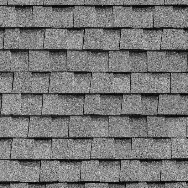 Двухслойная ламинированная черепица Shinglas, серия Ранчо – Серый купить в Тосно