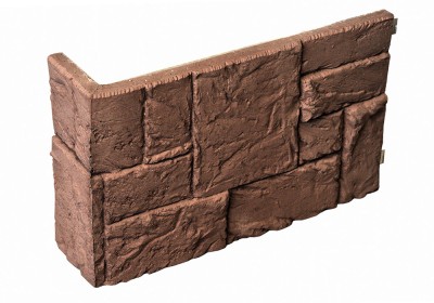 Угловой элемент Кирисс Фасад Каменная мозайка