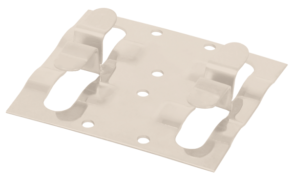 Кляймер рядный Grinder для монтажа наличника белый купить в Тосно