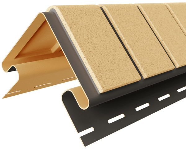 Угол наружный «Кирпич прокрашенный», Жёлтый купить в Тосно