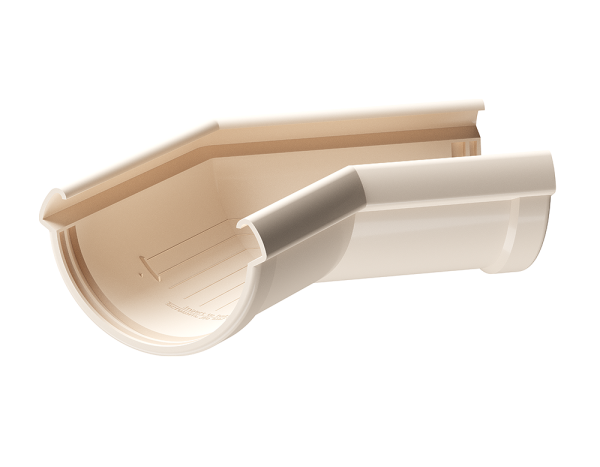 Угол желоба 135° Docke Lux ПВХ Латте купить в Тосно