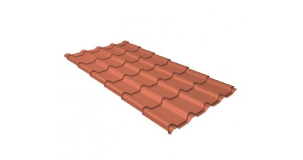 Металлочерепица камея GL 0,5 Quarzit Cuprum Steel купить в Тосно