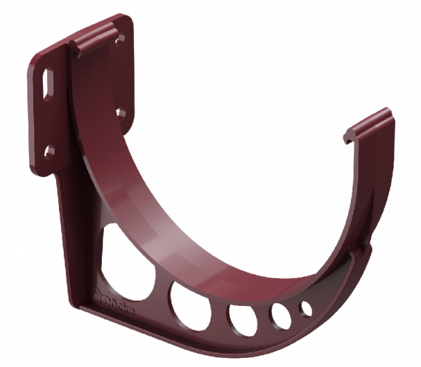 Кронштейн желоба ПВХ Docke STANDART красный купить в Тосно