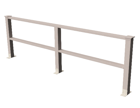 Ограждения декоративное ДПК GRINDERDECO Ковбойская изгородь выбеленый дуб купить в Тосно