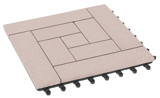 Модульный паркет ДПК GRINDERDECO Люкс 10 Выбеленный дуб купить в Тосно