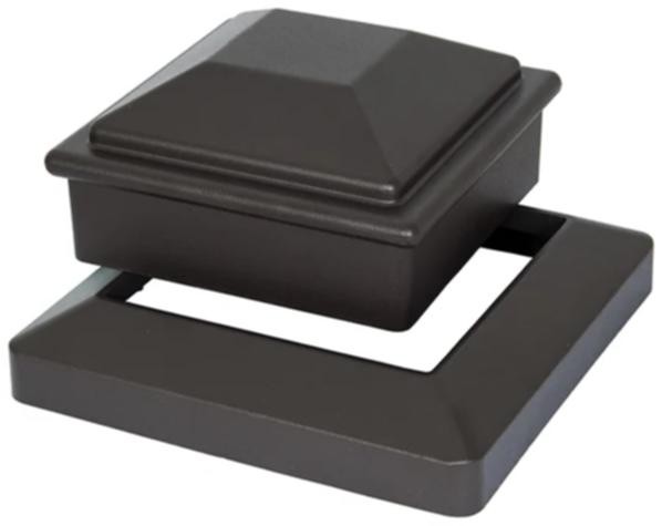 Комплект крышка и юбка для столба Polivan SINGARAJA из алюминия купить в Тосно