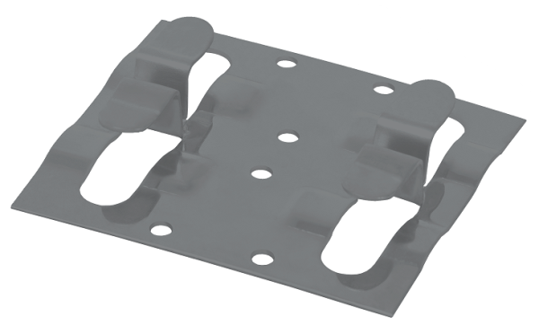 Кляймер рядный Grinder для монтажа наличника серый купить в Тосно