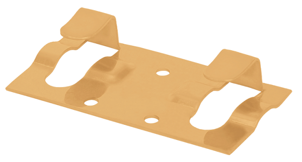 Кляймер стартовый Grinder для монтажа наличника бежевый купить в Тосно