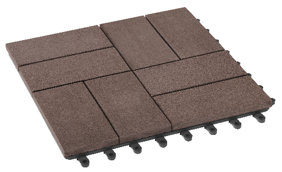 Модульный паркет ДПК GRINDERDECO Люкс 9 Шоколад купить в Тосно