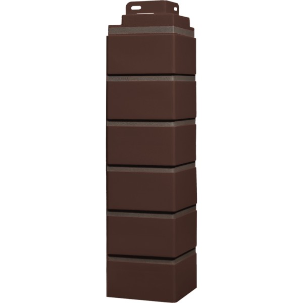 Угол наружный Fineber «Кирпич клинкерный» Жженный купить в Тосно