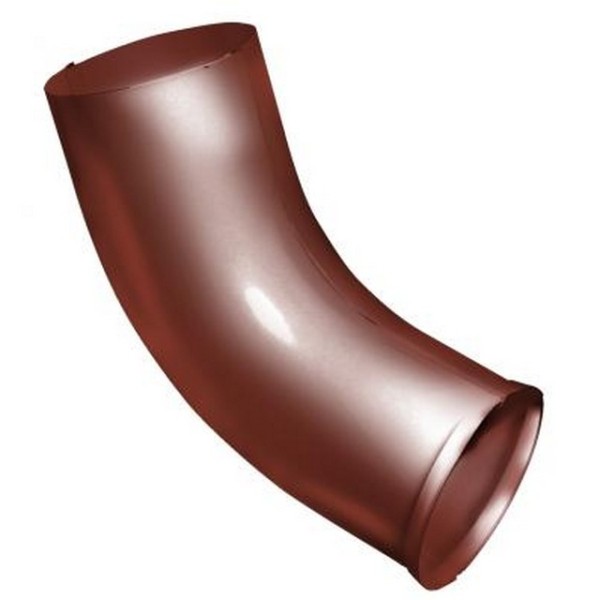 Водосток Grand Line 125x90 – Колено сливное RAL 8004 купить в Тосно