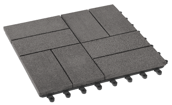 Модульный паркет ДПК GRINDERDECO Люкс 9 Серый базальт купить в Тосно