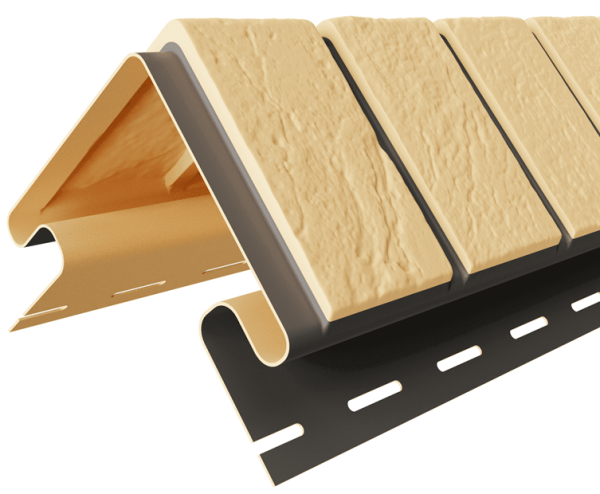 Угол наружный «Кирпич славянка» прокрашенный, Жёлтый купить в Тосно