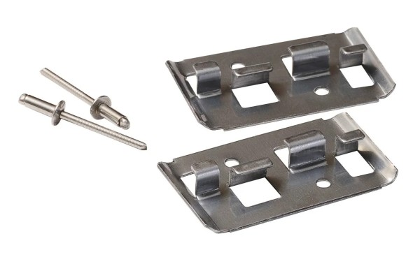 Кляймер Профи с заклёпкой по металлу (нержавейка) купить в Тосно