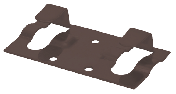 Кляймер стартовый Grinder для монтажа наличника коричневый купить в Тосно