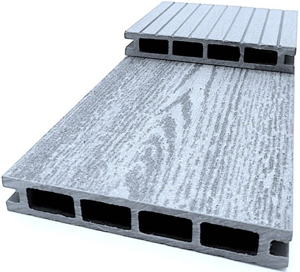 Доска Террасная NanoWood «Эко Классик» Серый купить в Тосно